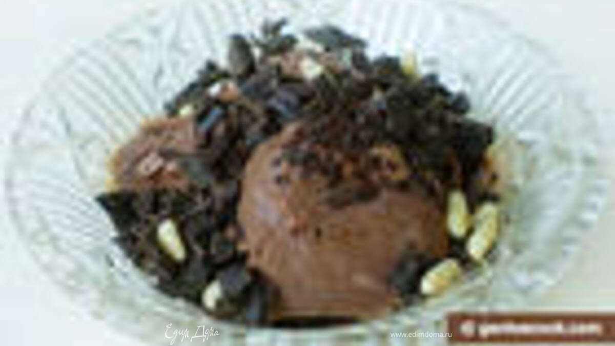 Мороженое шоколадное