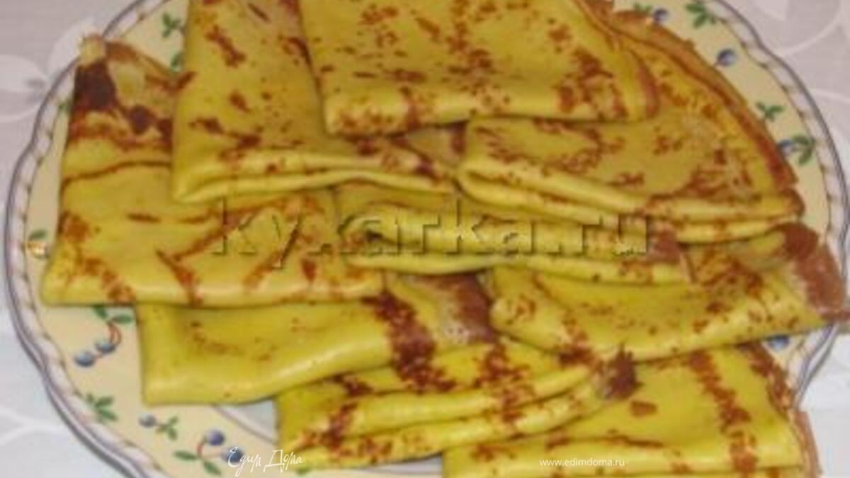 Блинчики лимонные