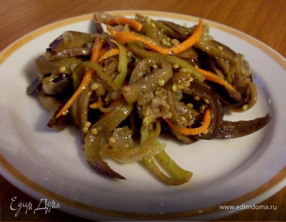 Баклажаны по-корейски Баклажаны по-корейски