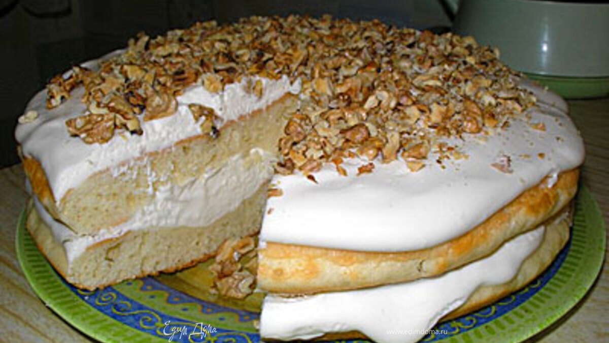 торт на сковороде