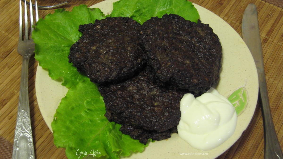 Оладушки из печени