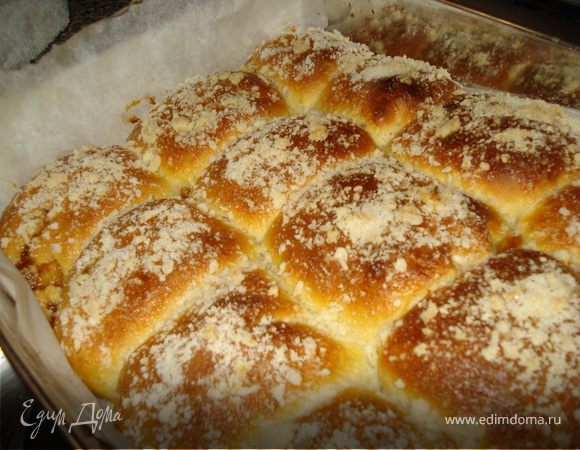 Булочки с персиками Булочки с персиками