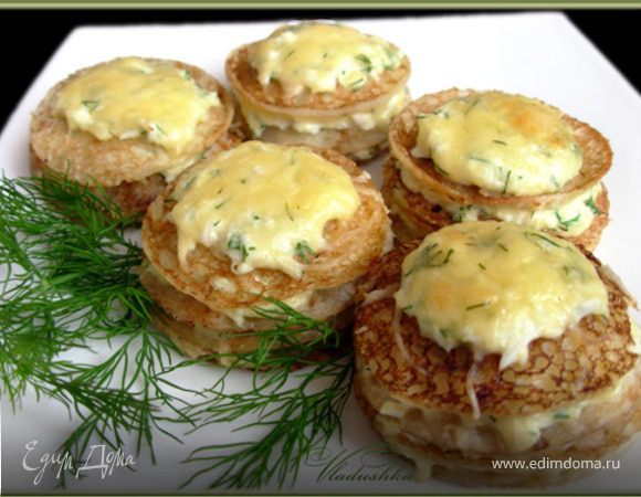 блинное канапе