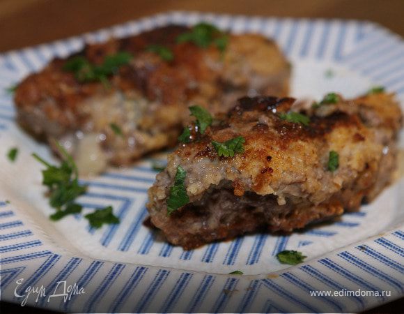 Телячьи отбивные Монблан Телячьи отбивные Монблан