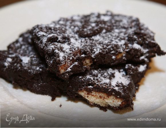 Шоколадный корж на скорую руку Шоколадный корж на скорую руку