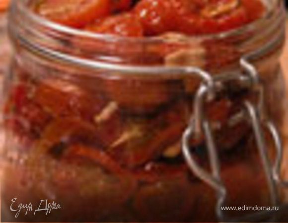 В духовке сушонные помидоры В духовке сушонные помидоры