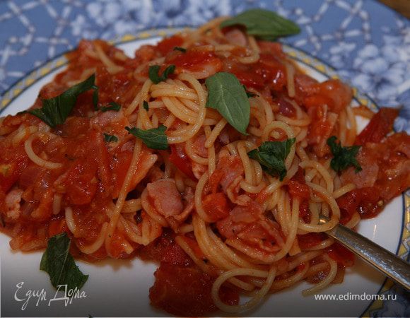 Спагетти аль аматричиана