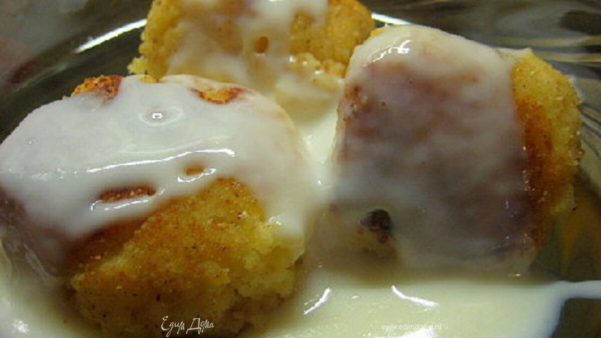 Пшённые биточки