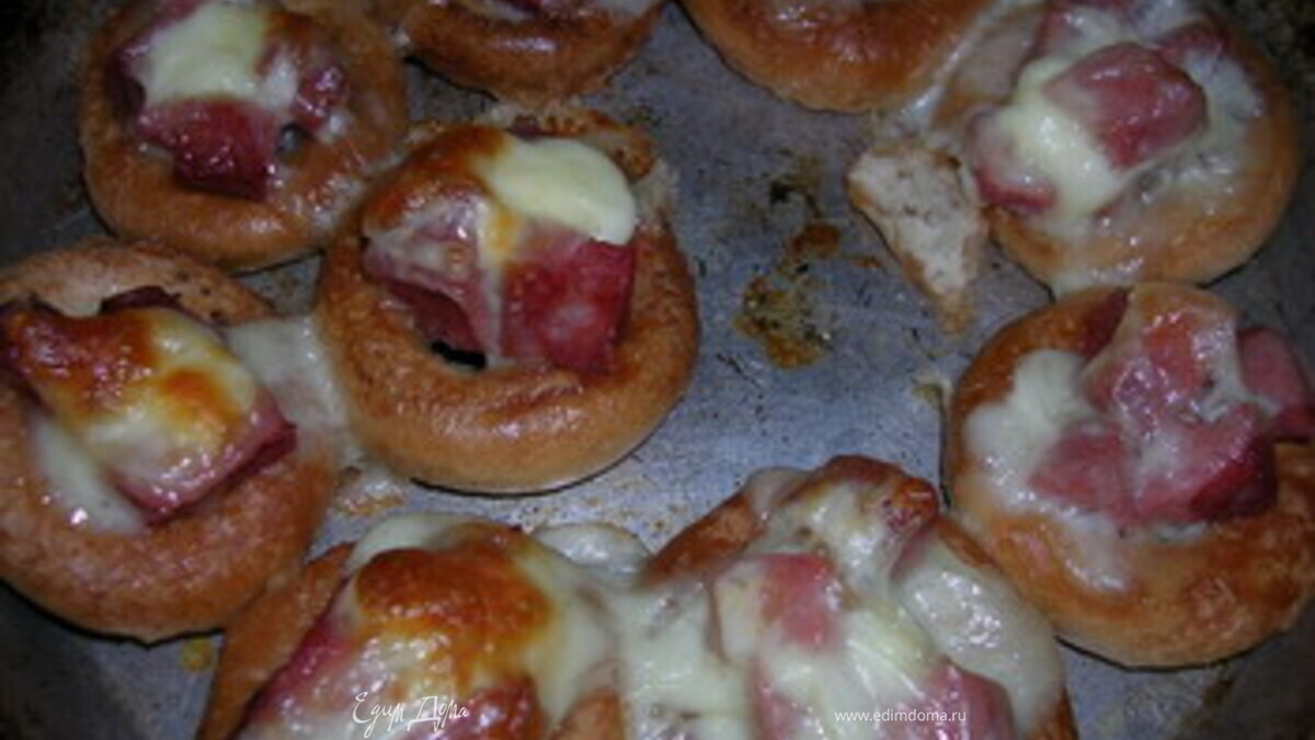 быстрые мини-пиццы