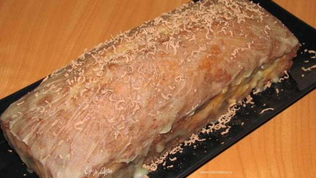 Кекс ванильный с финиками