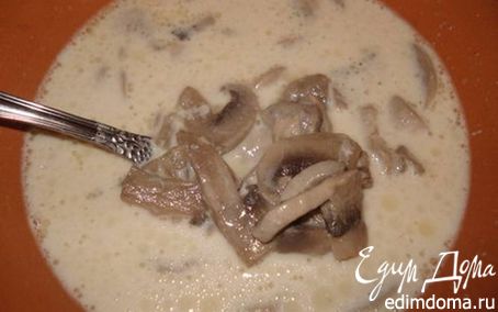 Рецепт Молочный суп "Грибной"