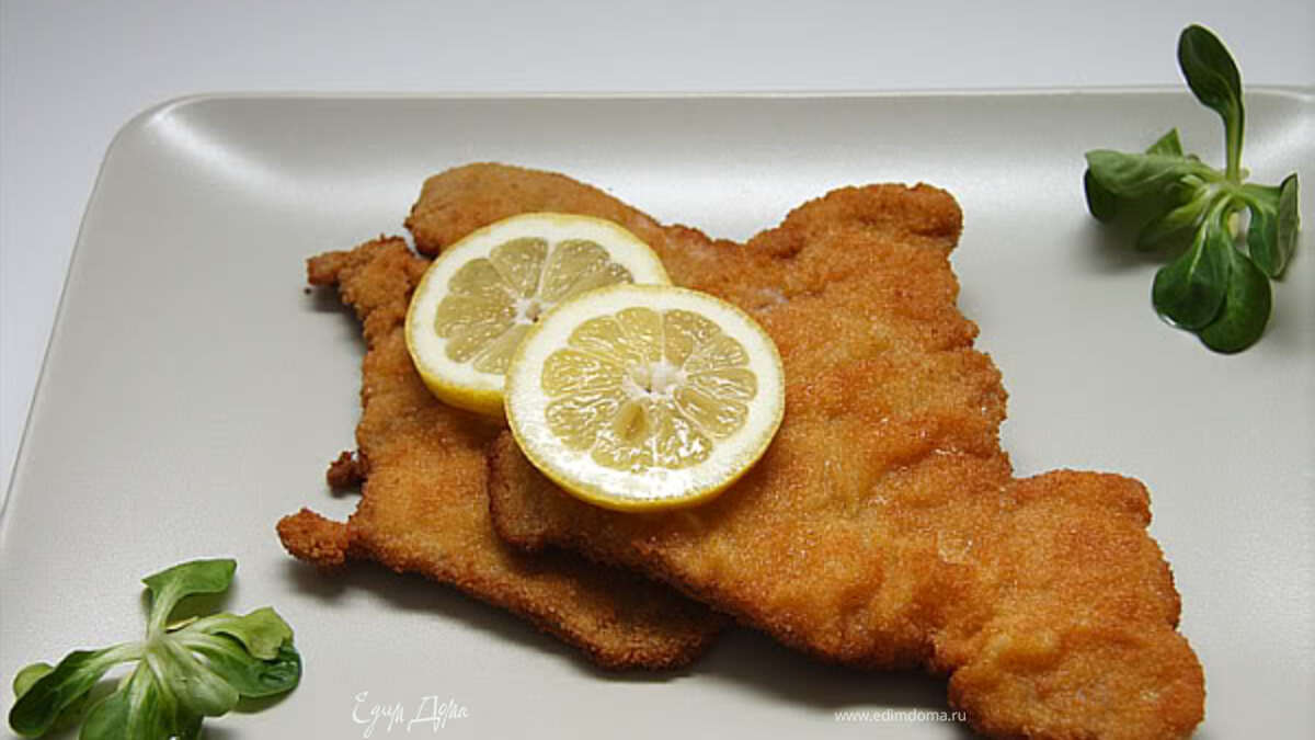 Рыба в сухарях