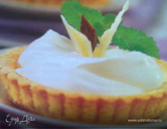 Корзиночки с белым шоколадом Корзиночки с белым шоколадом