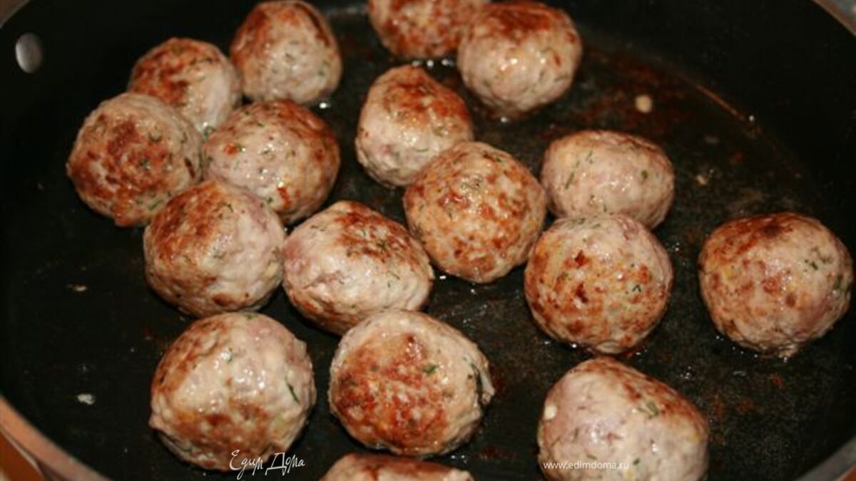 Фрикадельки"Лайм"