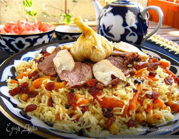 Азербайджанский сладкий плов