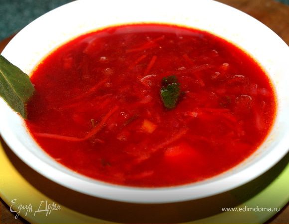 Борщ рубиново-красный (постный) Борщ рубиново-красный (постный)