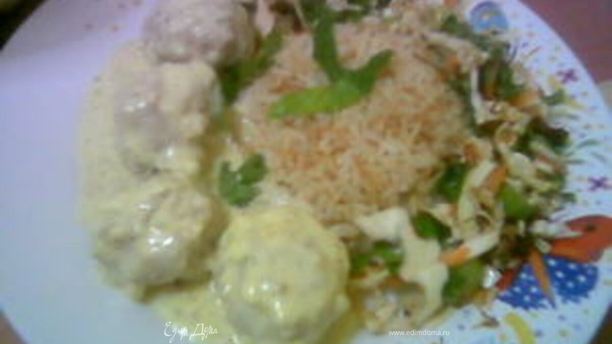 МЯСНЫЕ ТЕФТЕЛЬКИ  "ЁЖИКИ"