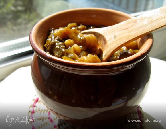 Перловка с грибами