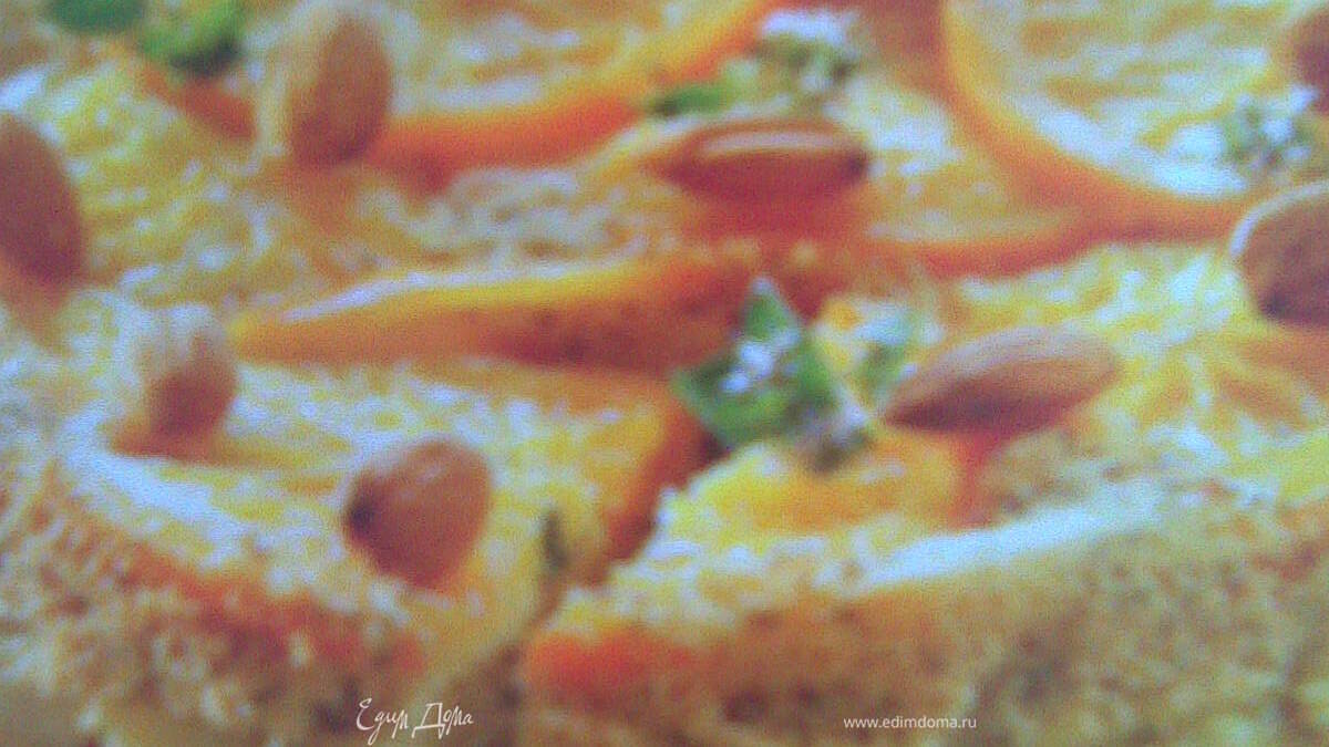 Апельсиновый торт с маком