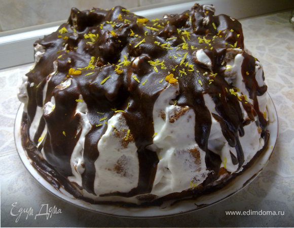 Торт "Кудрявый парень"