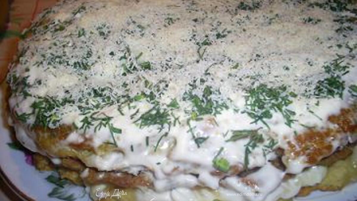 Рыбный торт