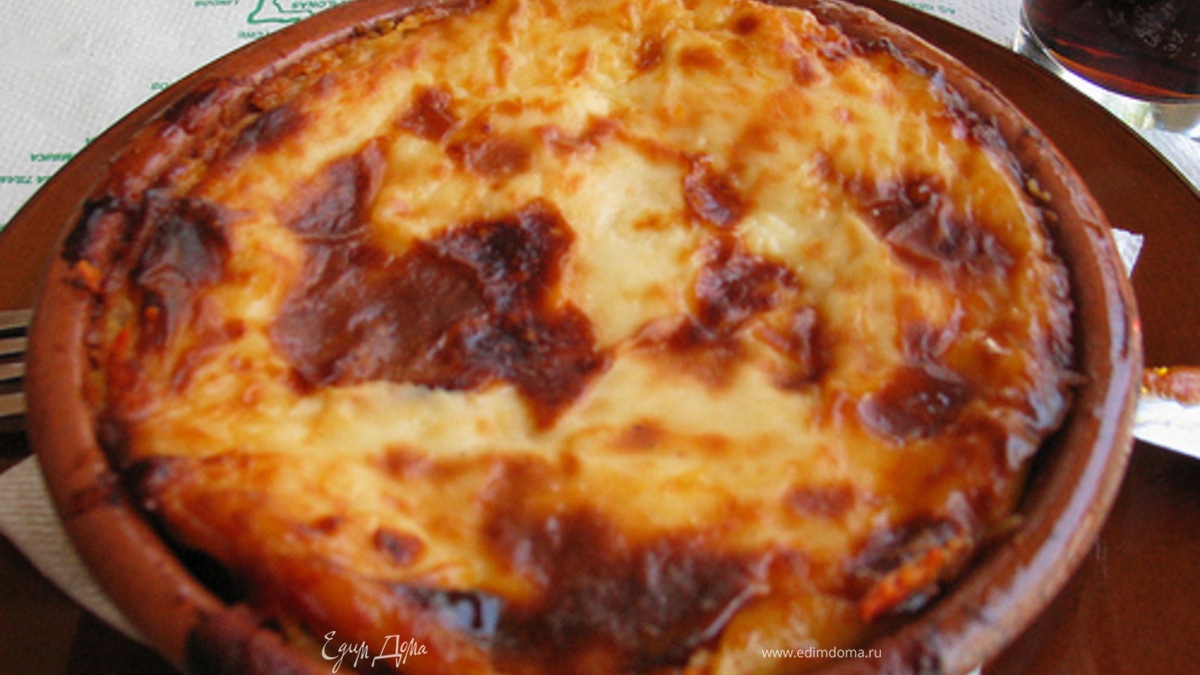 Запеканка с баклажанами