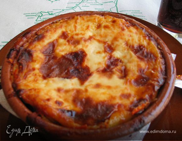 Запеканка с баклажанами