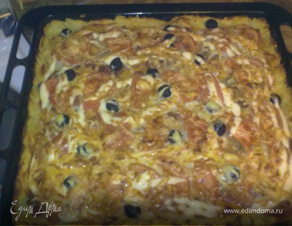 Пицца из картофеля Пицца из картофеля