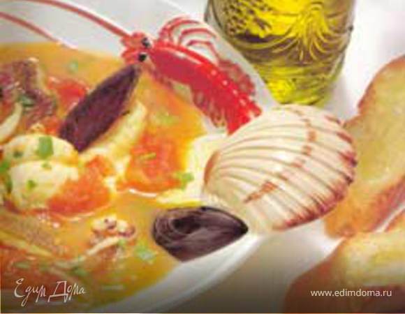 Cacciucco alla livornese - Густой суп из морепроду