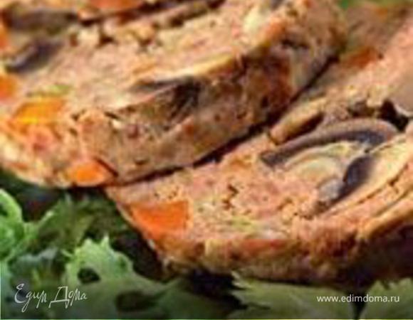 Рулет из говядины с ветчиной