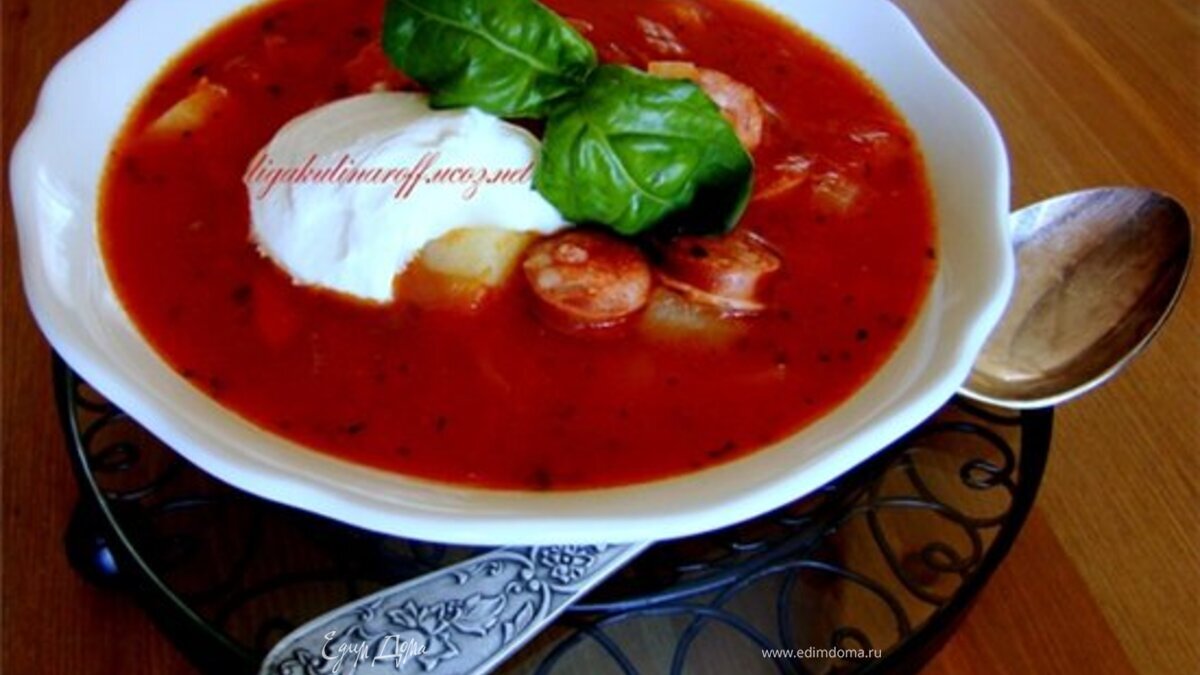 Любимый томатный суп
