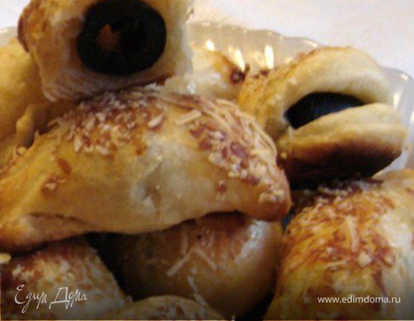 Оливки в слоёном тесте Оливки в слоёном тесте