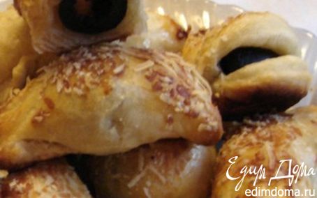 Рецепт Оливки в слоёном тесте