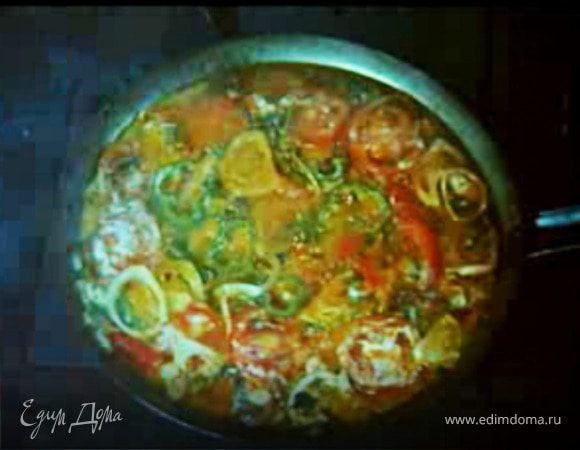 Запеканка с крабами