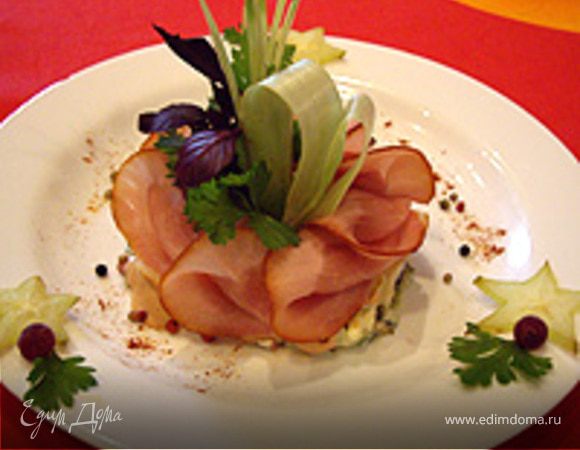 Салат "Сытый папа"