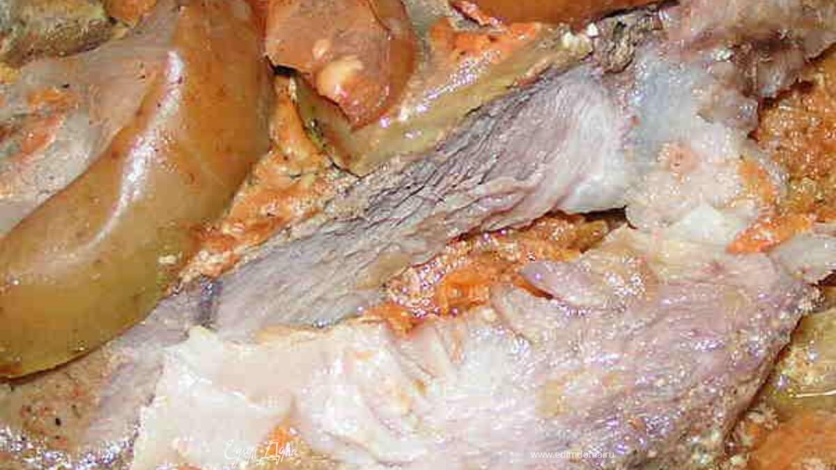 Свинина с яблоками