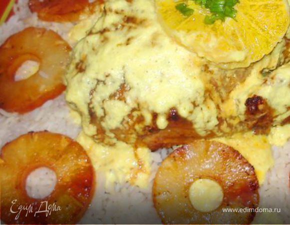 Утка в ананасовым соусе Утка в ананасовым соусе