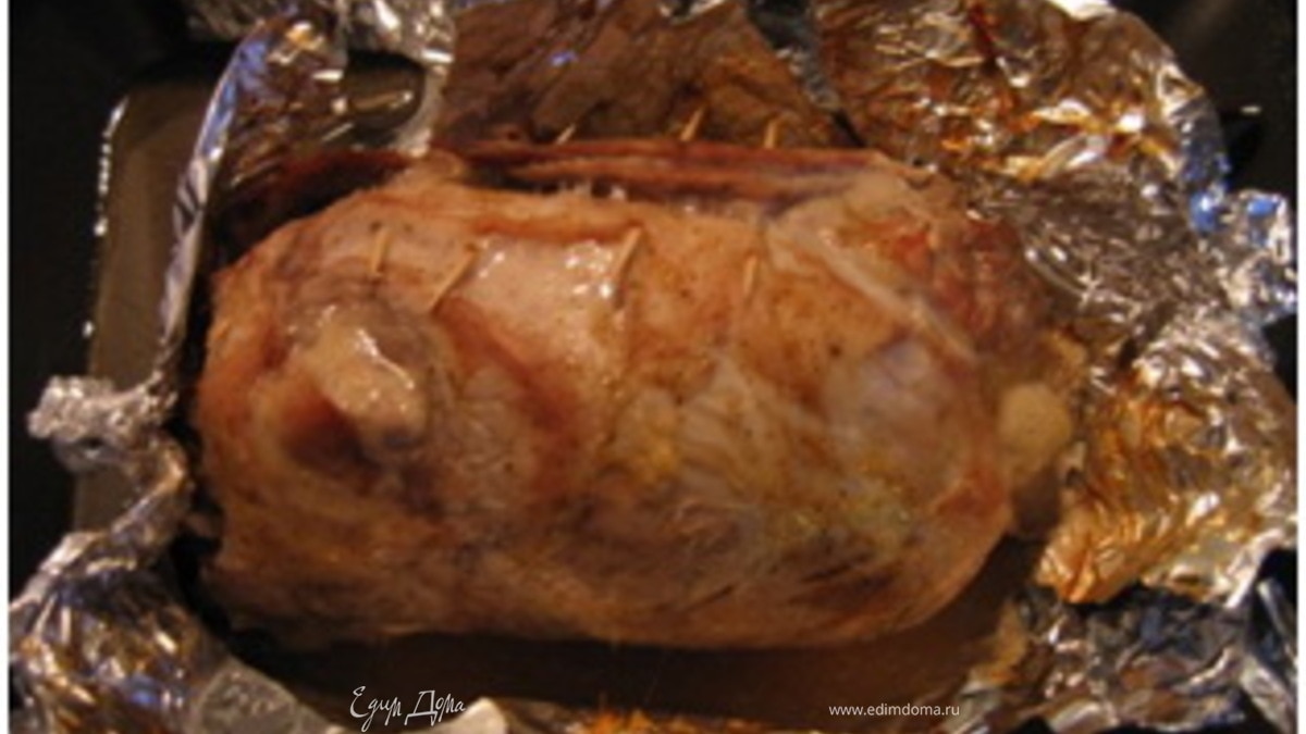 Мясной рулет под шубой