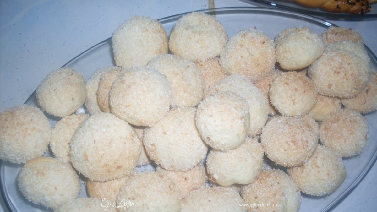 Кокосовое печенье