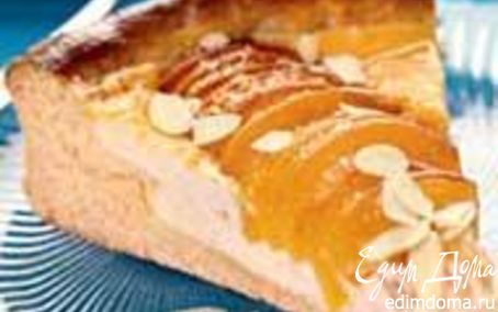 Рецепт Пирог из абрикосов с творогом