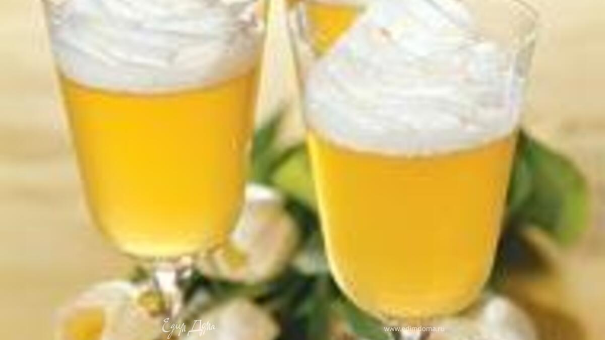 Десерт из шампанского