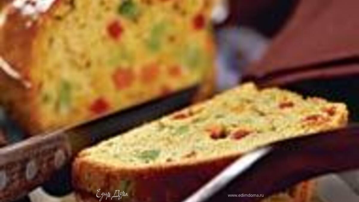 Цветной хлеб с овощами