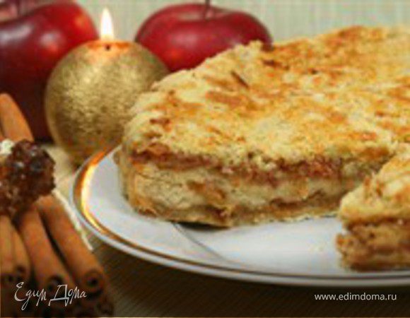 Яблочный пирог с корицей Яблочный пирог с корицей