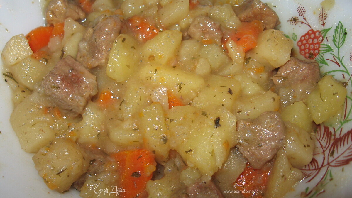 Говядина с овощами