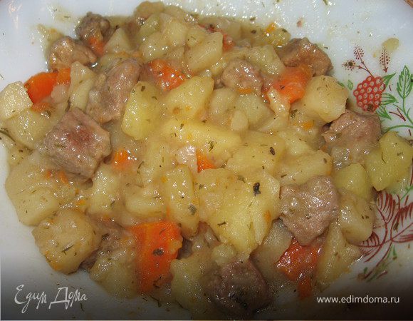 Говядина с овощами