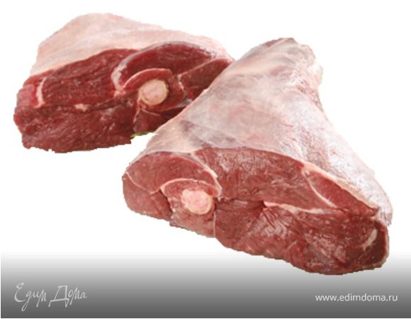 Нога ягненка с соусом из голубого сыра