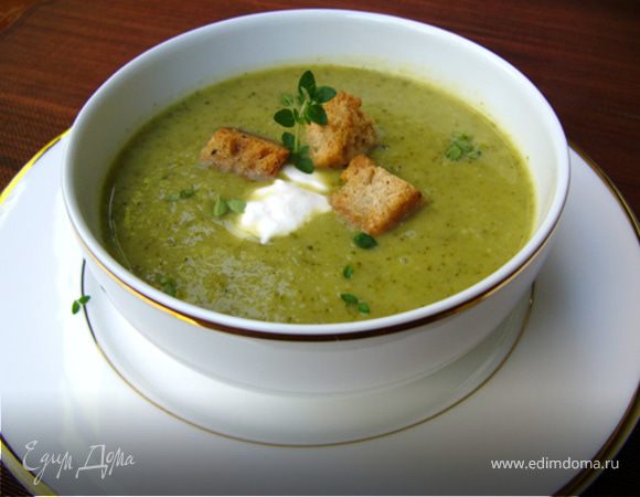 Кремовый суп из брокколи
