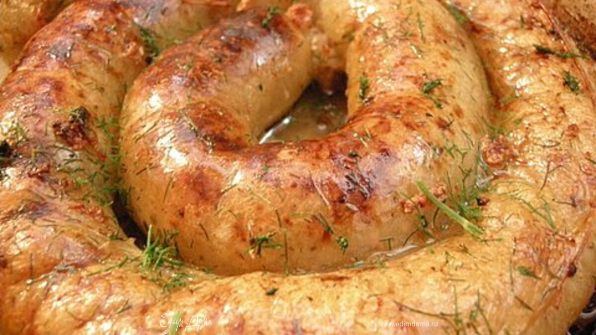 Ведарай (литовские картофельные колбаски)