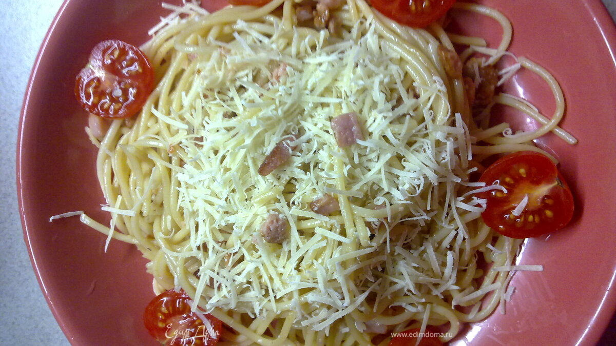 Настоящая паста Карбонара