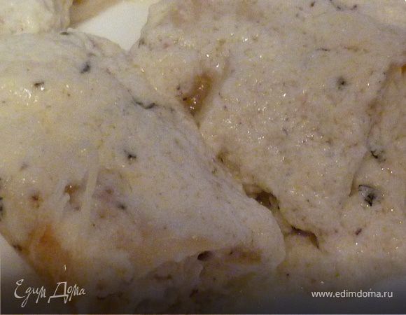 "Королевские трубочки" с рыбой и творогом